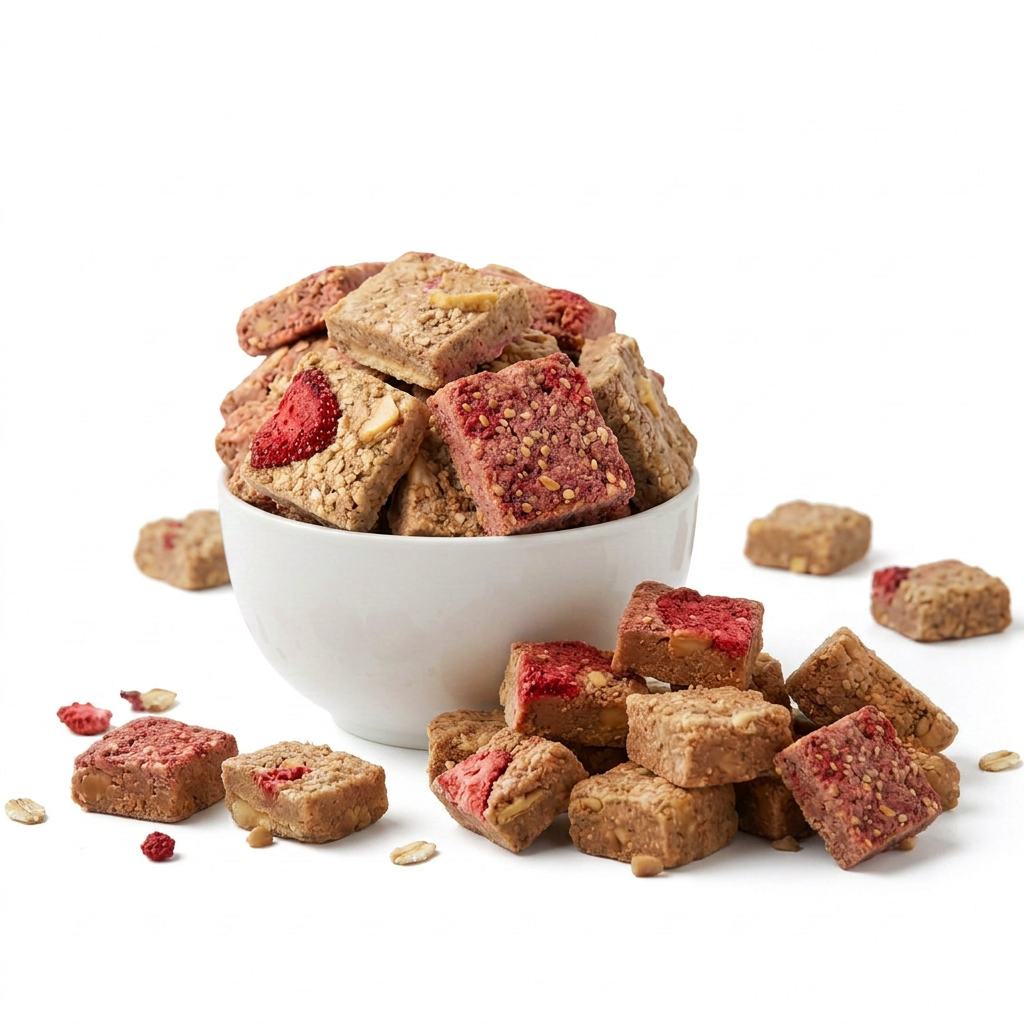 Strawberry Apple Crunch Bars