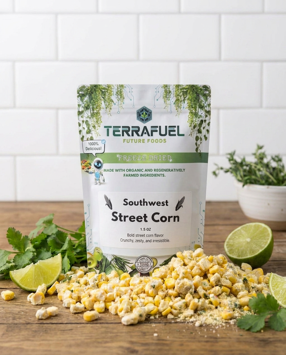 Southwest Street Corn - Freeze Dried Veggie Snack | Bold Flavor
