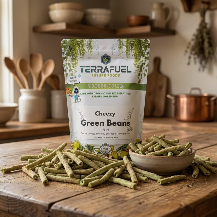 Cheezy Green Beans