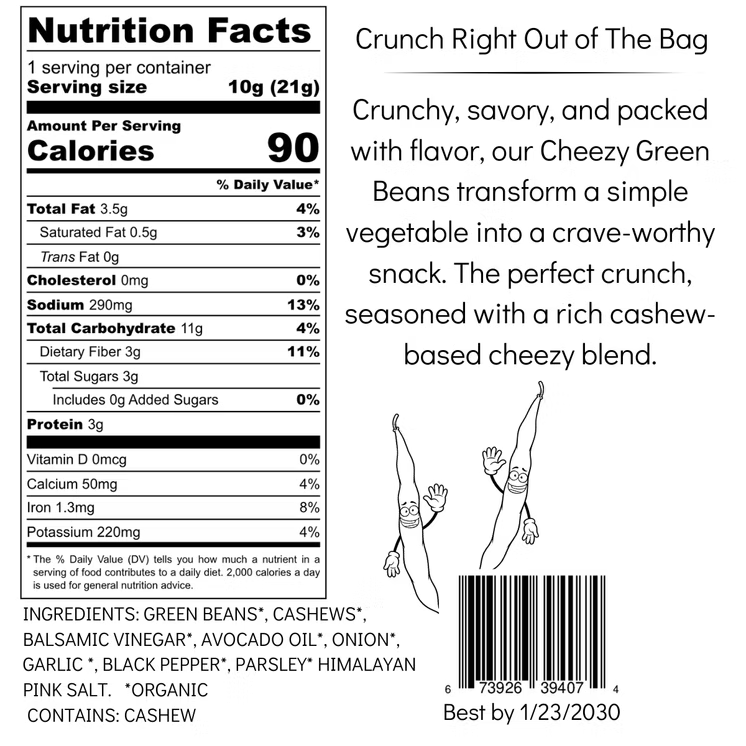 Cheezy Green Beans