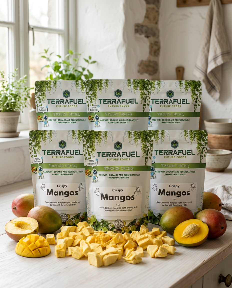 Mangoes - Freeze Dried | 6 Pack Bundle | Single Ingredient | No Added Sugar