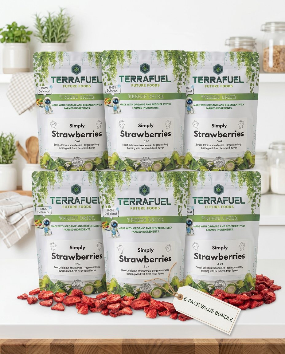 Freeze Dried Strawberry 6 Pack Bundle